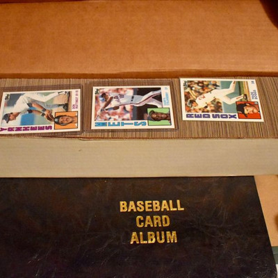 Baseball card sets