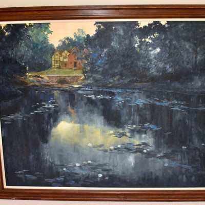 Edwin Havas oil painting