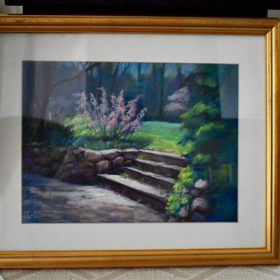 Pam Goshen oil pastel