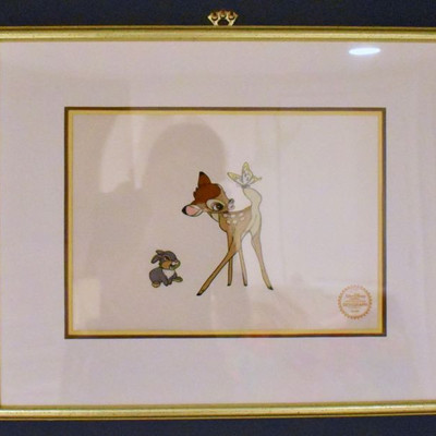 Limited edition Bambi serigraph