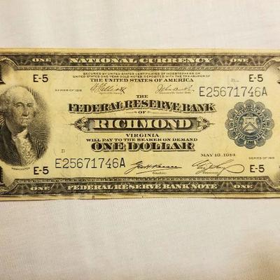 1914 Richmond Federal Dollar  