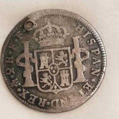 1782 Spanish Coin  