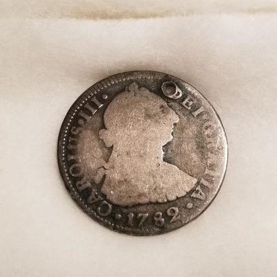 1782 Spanish Coin  