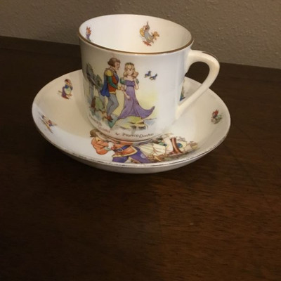 Hammersley and Co. Gullivers Travel Bone China Cuo and Saucer