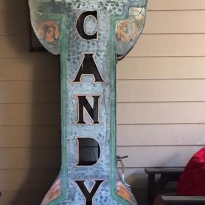 Antique Advertising Piece with Original Paint (Electrified)