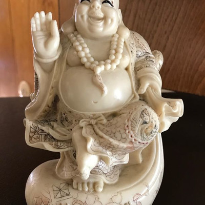 Vintage Hand carved Buddha