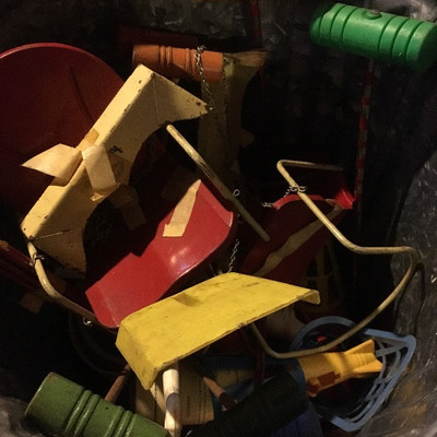 Old outdoor toys