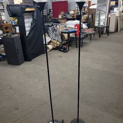 2 Modern Style Floor Lamps