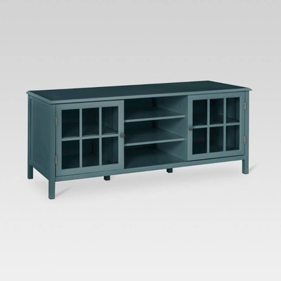 Tv Stand Windham Large TV Stand Blue Overcast - T ...