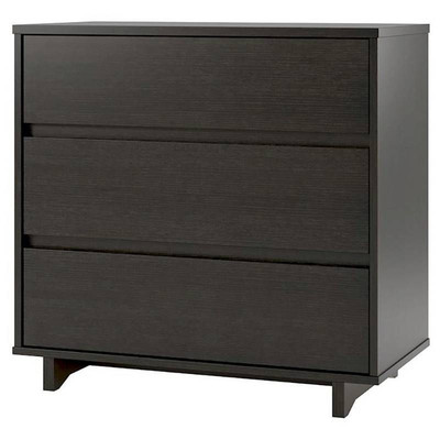Modern 3 Drawer Dresser Espresso (Brown) - Room Es ...