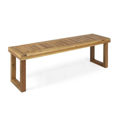 Nestor Acacia Bench - Dark Gray - Christopher Knig ...