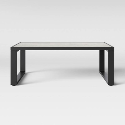 Henning Patio Coffee Table - Black - Project 62