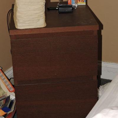 wooden night stand