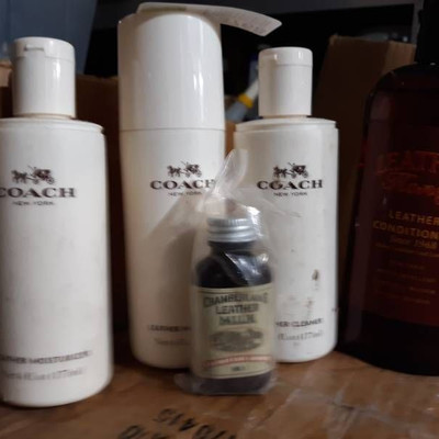 Coach Leather Care Set and Other Leather Condition ...