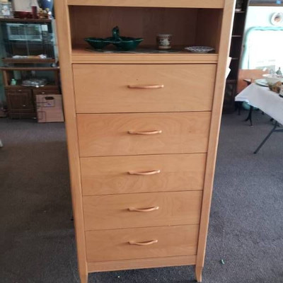Blonde Chest of Drawers - 5 Drawers