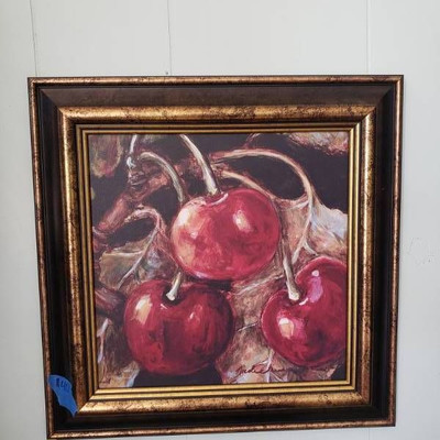 Painting of Cherries