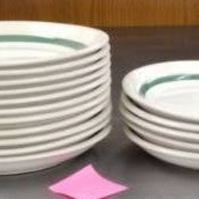 11 dinner plates 5 dessert plates