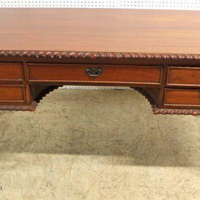  SOLID Mahogany Ball and Claw Rope Carved Chippendale Style Executrix Desk

Auction Estimate $200-$400 â€“ Located Inside 