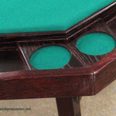  NEW Oak 8 Person Octagon Folding Poker Table

Auction Estimate $100-$300 â€“ Located Inside 