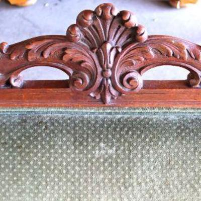  ANTIQUE Mahogany Frame Carved Sofa

Auction Estimate $100-$400 â€“ Located Dock 