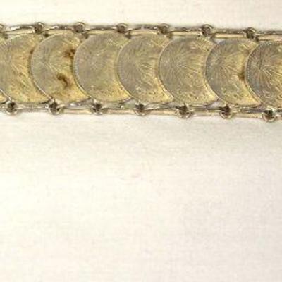  Estados Unidos Mexicanos Coin Bracelet

Auction Estimate $20-$50 â€“ Located Inside 