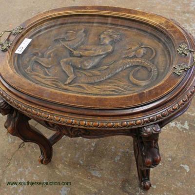  SOLID Walnut VINTAGE Figural Carved Tray Table

Auction Estimate $100-$300 â€“ Located Inside 