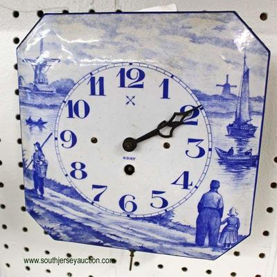  Flo Blue Delft Clock

Auction Estimate $20-$100 â€“ Located Inside 