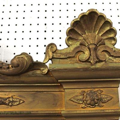  BEAUTIFUL ANTIQUE Over the Mantle Mirror

Auction Estimate $300-$600 â€“ Located Inside 