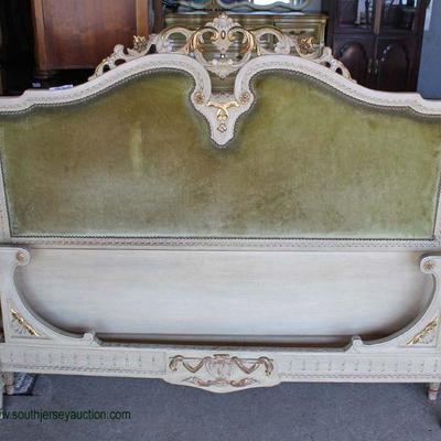  Selection of VINTAGE French Style Upholstered Beds with Rails

Auction Estimate $100-$300 each â€“ Located Inside 