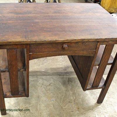  ANTIQUE “Stickley Furniture” Mission Oak Library Desk

Auction Estimate $300-$600 – Located Inside 