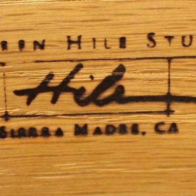  Mission Oak â€œHile Furniture Warren Mils Studio Californiaâ€ 5 Drawer High Chest

Auction Estimate $300-$600 â€“ Located Inside 