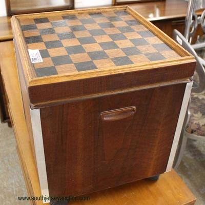  Mid Century Modern Danish Walnut Game Table Foot Stool

Auction Estimate $50-$100 â€“ Located Inside 