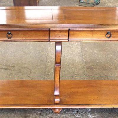  SOLID Cherry 2 Drawer Country French Style Console Table

Auction Estimate $100-$300 â€“ Located Inside 