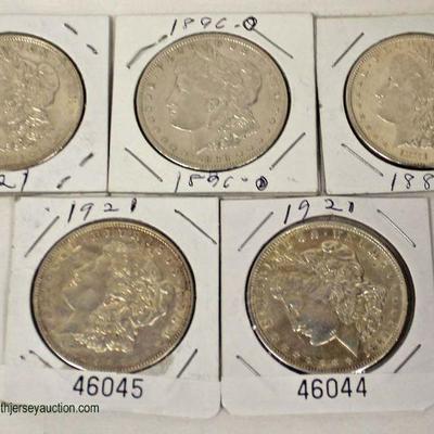  Selection of U.S. Silver Morgan Dollars

Auction Estimate $20-$50 each â€“ Located Inside 