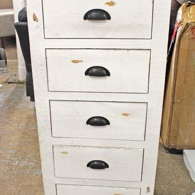  NEW Country Rustic Style 5 Drawer Lingerie Style Chest

Auction Estimate $100-$300 â€“ Located Inside 