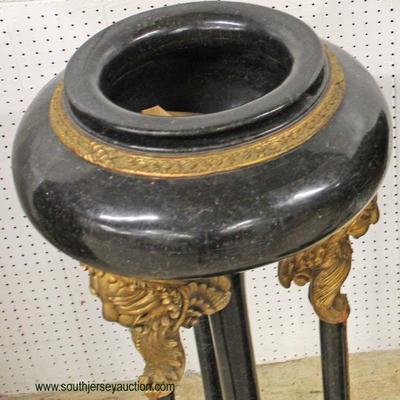  PAIR of Laminated Marble with Lion Head Carved Column Pedestal Flower Pots

Auction Estimate $200-$400 – Located Inside 