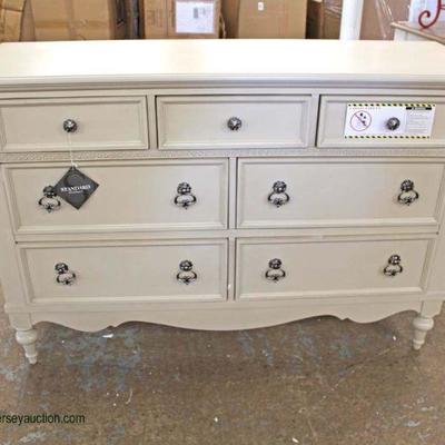  NEW â€œStandard Furnitureâ€ 7 Drawer Low Chest in the Shabby Chic Finish with Tags

Auction Estimate $100-$300 â€“ Located Inside 