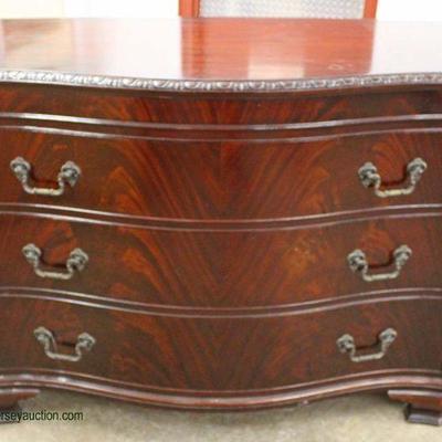  Burl Mahogany 3 Drawer Carved Bachelor's Chest

Auction Estimate $200-$400 â€“ Located Inside 