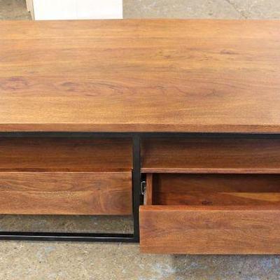  NEW Contemporary Industrial Style 2 Drawer Coffee Table

Auction Estimate $100-$300 â€“ Located Inside 
