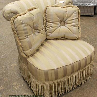  Overstuffed Swivel Decorator Chair with Pillows

Auction Estimate $100-$300 â€“ Located Inside 