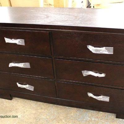  4 Pieces of NEW Matching Bedroom High Chest, Low Chest and 2 Night Stands in the Mahogany Finish

Maybe offered separate â€“ Auction...