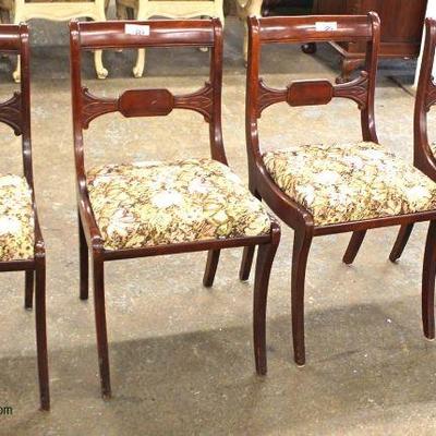  Mahogany “Drexel Furniture” 7 Piece Kitchen Dining Set – Table has Custom Glass Top

Auction Estimate $200-$400 – Located Inside 