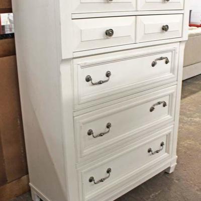  NEW White Washed Shabby Chic Style High Chest

Auction Estimate $100-$300 â€“ Located Inside 