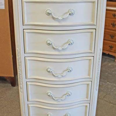  Contemporary Carved 7 Drawer Lingerie Chest

Auction Estimate $100-$300 â€“ Located Inside 