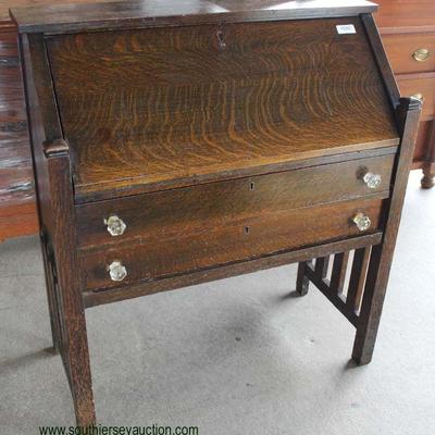  ANTIQUE Quartersawn Oak Mission Style Slant Front Ladies Desk

Auction Estimate $100-$300 – Located Dock 
