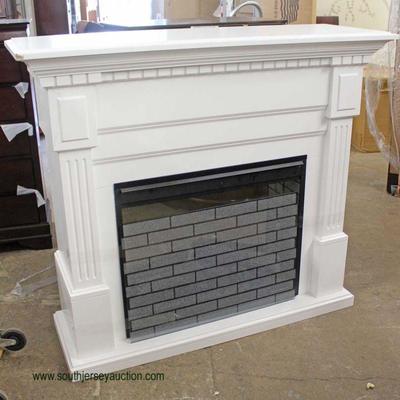  NEW White Washed Fireplace Mantle

Auction Estimate $200-$400 â€“ Located Inside 