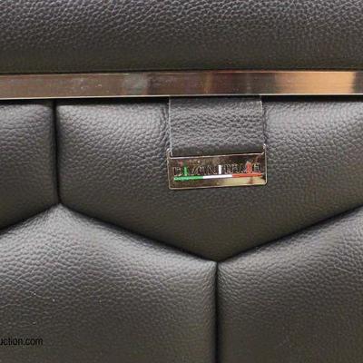  NEW Modern Design Italian Leather Loveseat with Adjustable Headrest

Auction Estimate $300-$600 â€“ Located Inside 