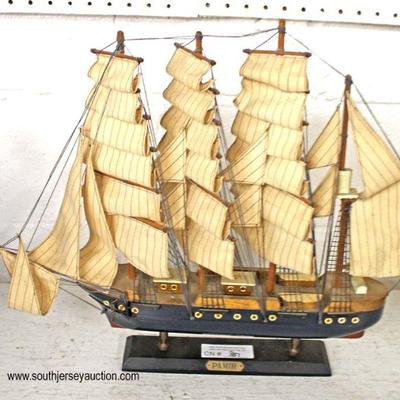  Collection of Ships including Ship Clock and Models

Auction Estimate $20-$50 each â€“ Located Inside 