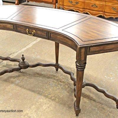  Walnut Arched Leather Top Sofa Table

Auction Estimate $100-$200 â€“ Located Inside 