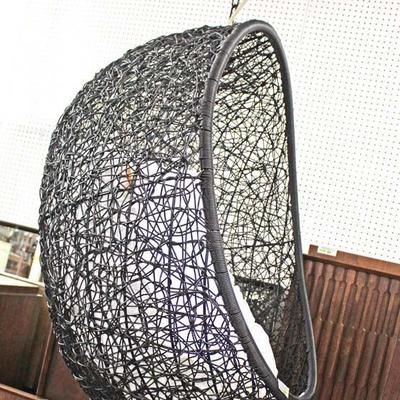  NEW COOL Hanging Egg Chair

Auction Estimate $100-$300 â€“ Located Inside

  